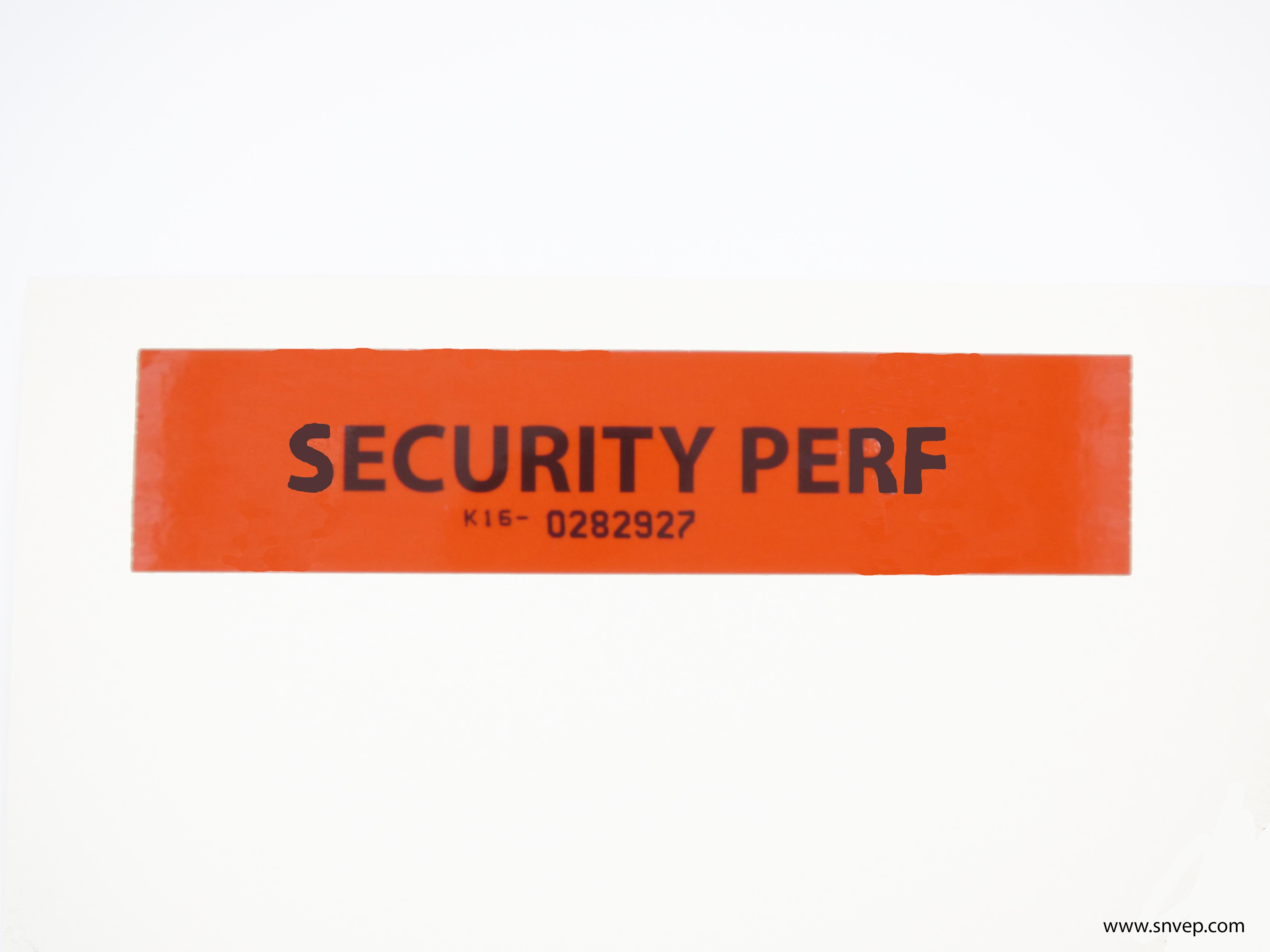 SECURITY PERF